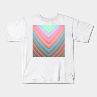 Symmetrical Stripes Kids T-Shirt